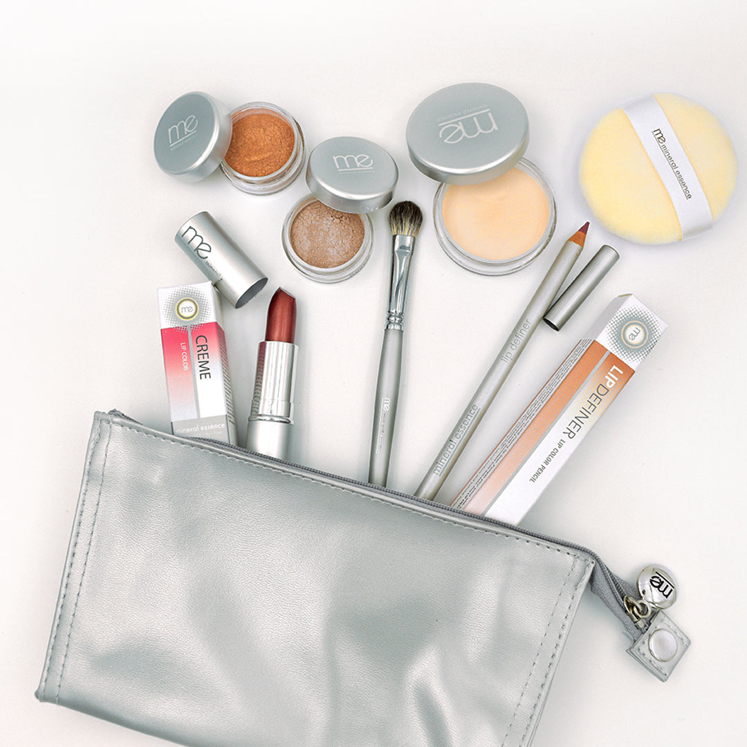 Silver Makeup bag