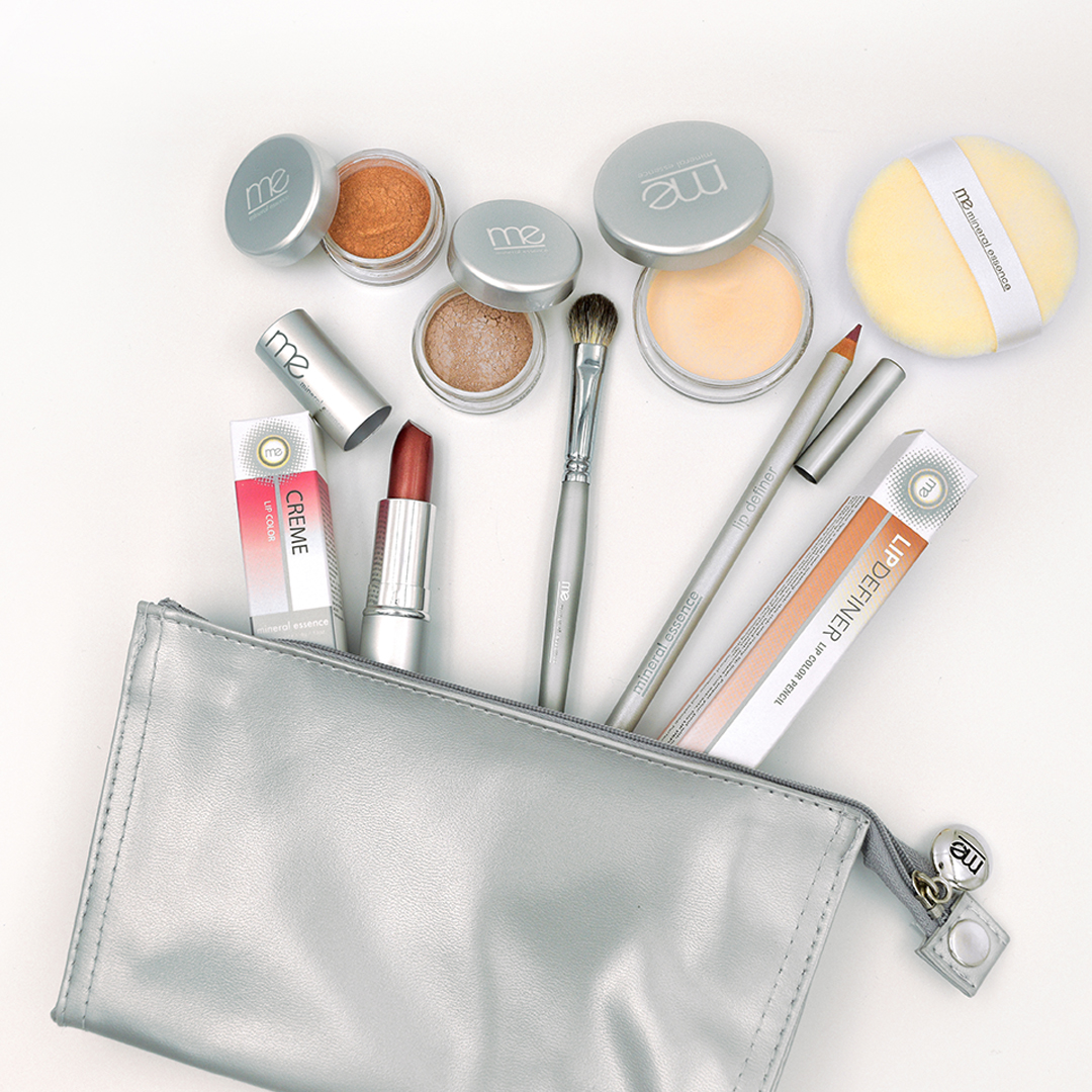 Silver Makeup bag